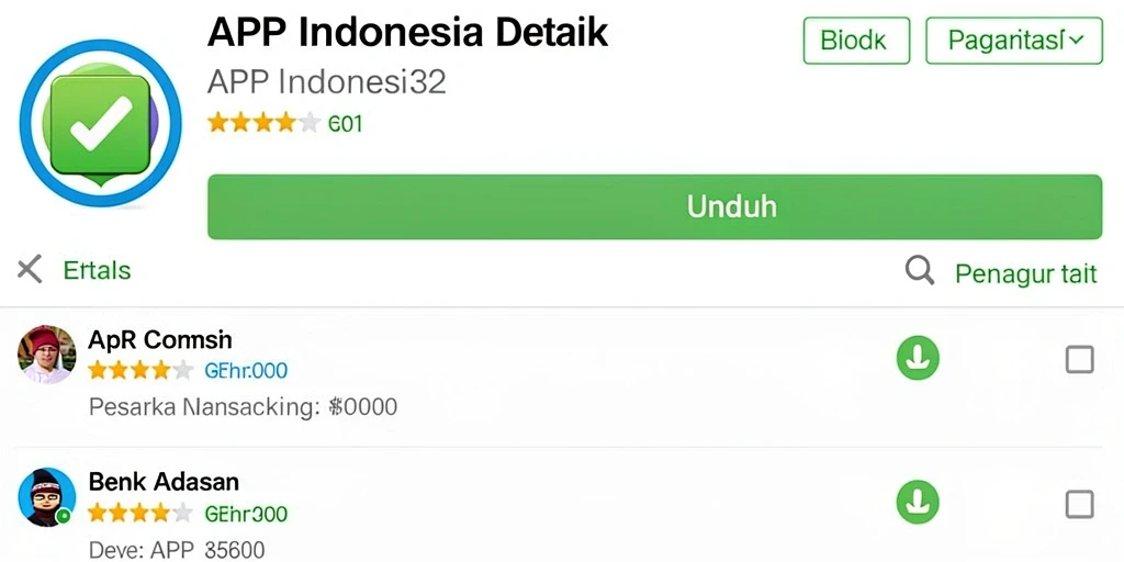 Tampilan antarmuka yang ramah pengguna.