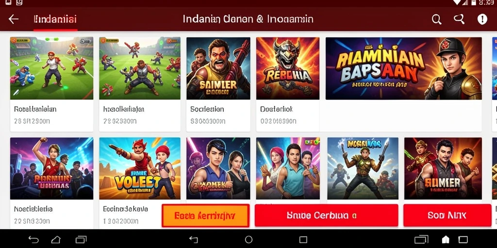 Tampilan awal aplikasi BAGINDA168 yang menarik.