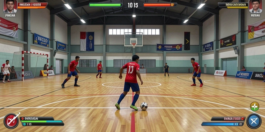 Tampilan utama BARA22 yang penuh warna.