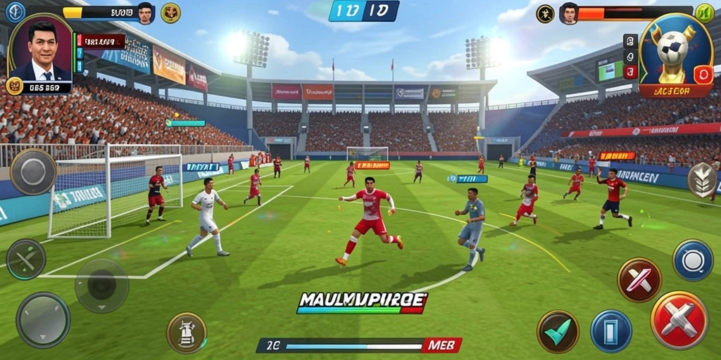 Tampilan awal permainan yang mengesankan.