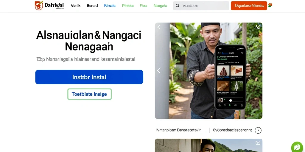 Tampilan antarmuka pengguna yang menarik dan mudah dinavigasi.