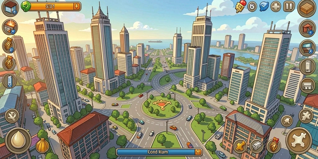 Tampilan mobil yang sangat realistis.