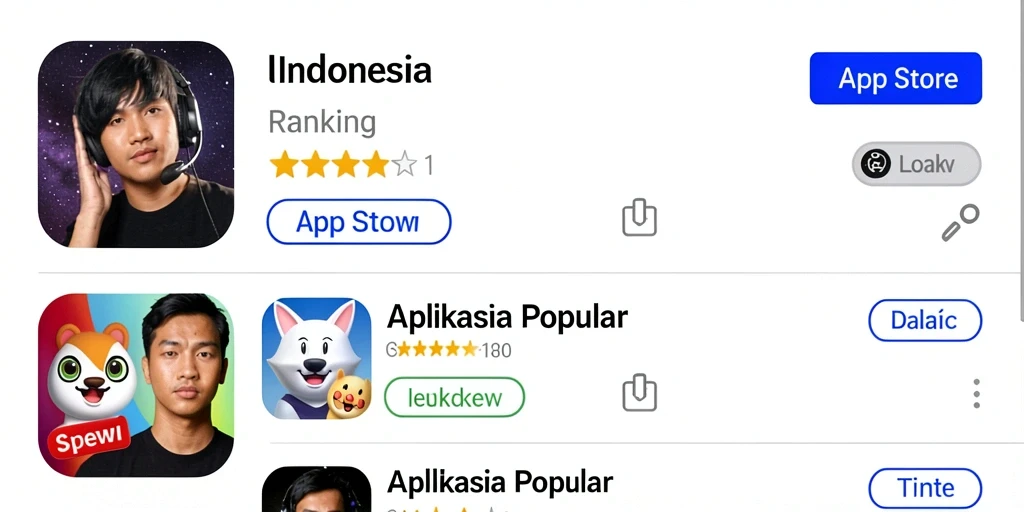 Tampilan antarmuka aplikasi yang menarik.