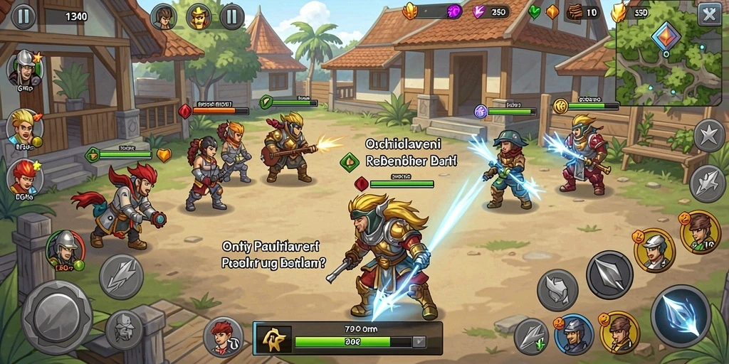 Tampilan awal yang memikat dengan pilihan permainan.