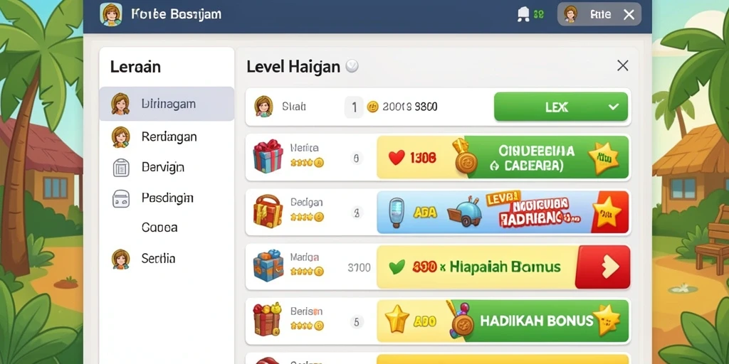 Tampilan antarmuka yang intuitif dan menarik.