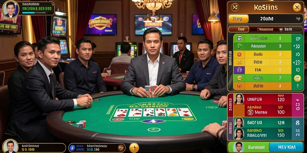 Tangkapan layar menunjukkan variasi permainan yang menarik.