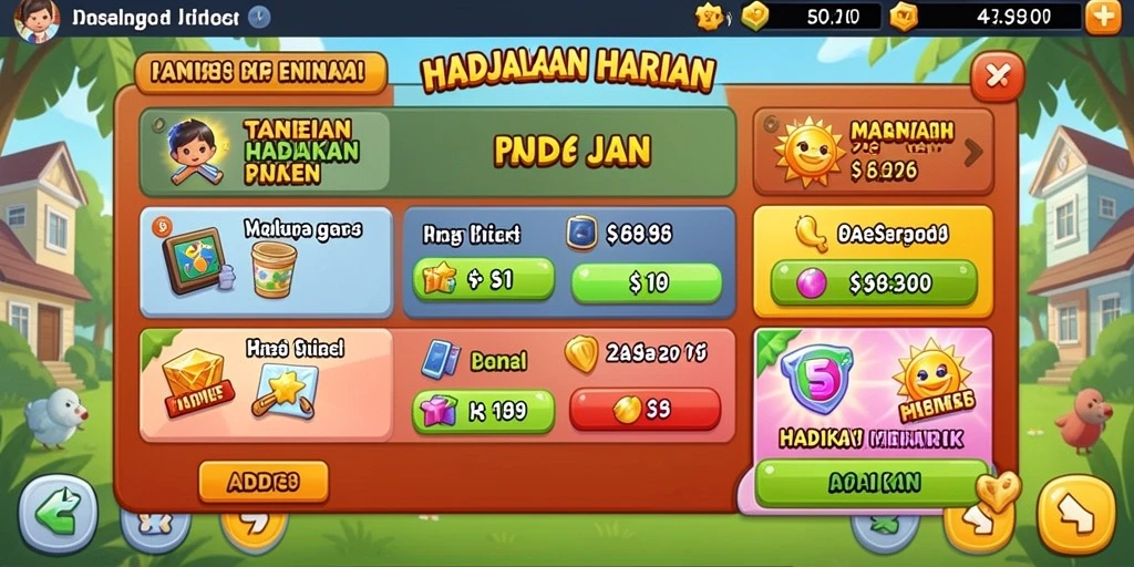 Tampilan antarmuka yang menarik dan mudah dipahami.