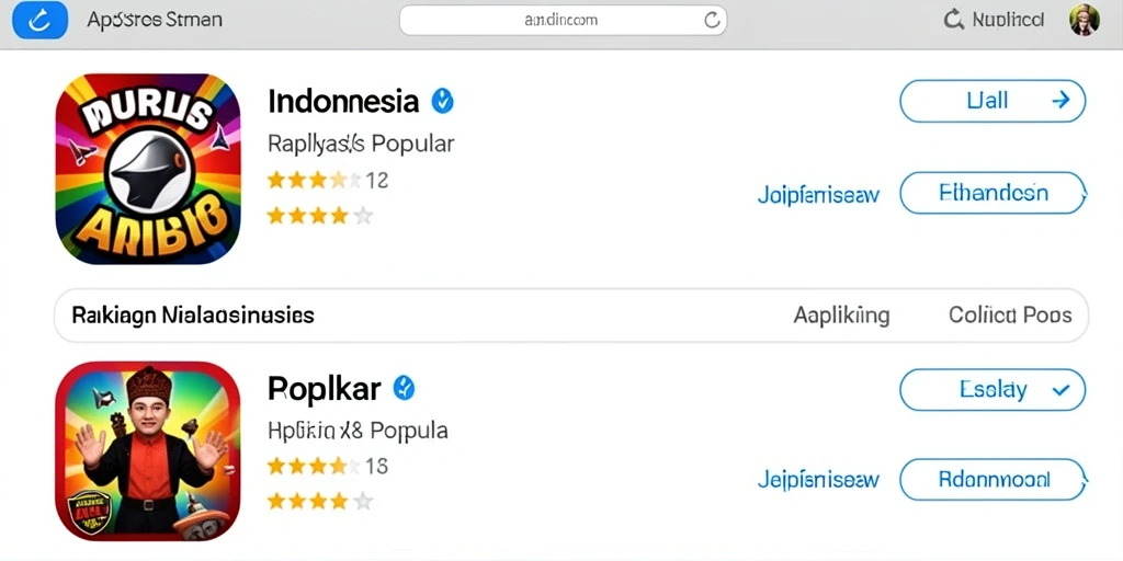 Tampilan antarmuka pengguna yang intuitif.