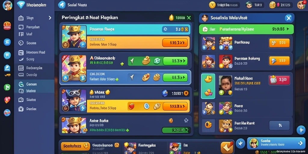 Screenshot menunjukkan karakter utama dalam aksi.
