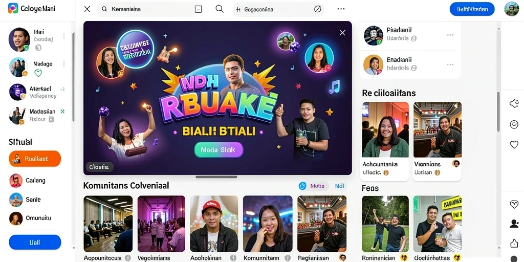 Tampilan menu yang intuitif dan user-friendly.
